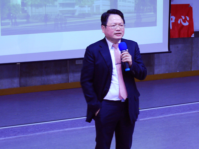 傑出校友陳萬來學長講述其傳奇的創業故事