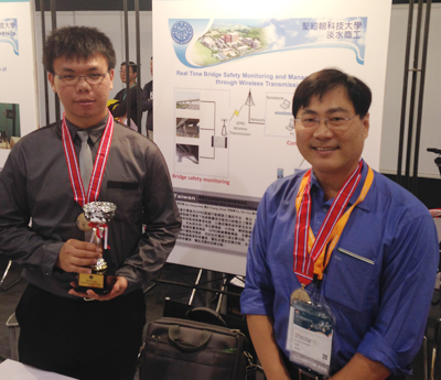 聖約翰科技大學參加香港創新科技國際發明展獲2金、1特別獎