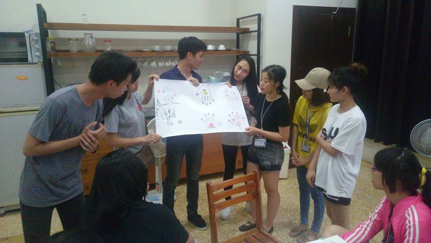 越南生從畫畫中學習中文，有趣的教學方式激發他們的學習動機
