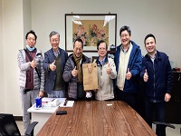 嵐山咖啡董座參訪聖約翰科大 盼產學攜手創雙贏