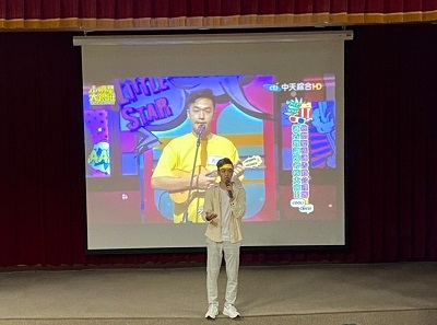 香蕉王俊傑期許自己成為「Beatbox很厲害的藝人」，他認為任何事情要做到好，得刻意練習熱情。