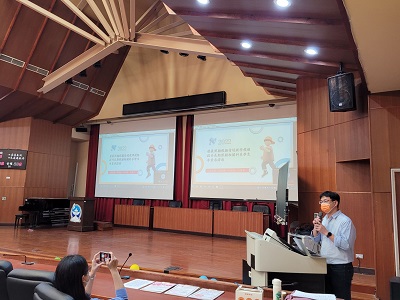 杜侑倫參與2022生命關懷與社會責任實踐學術研討會，並進行論文口頭報告。
