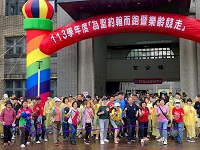 跨國籍、跨世代動起來 聖約翰科大校園路跑熱力開跑