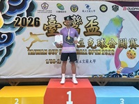  聖約翰科大深耕匹克球培訓　李亯和揮拍國際圓夢奪金
